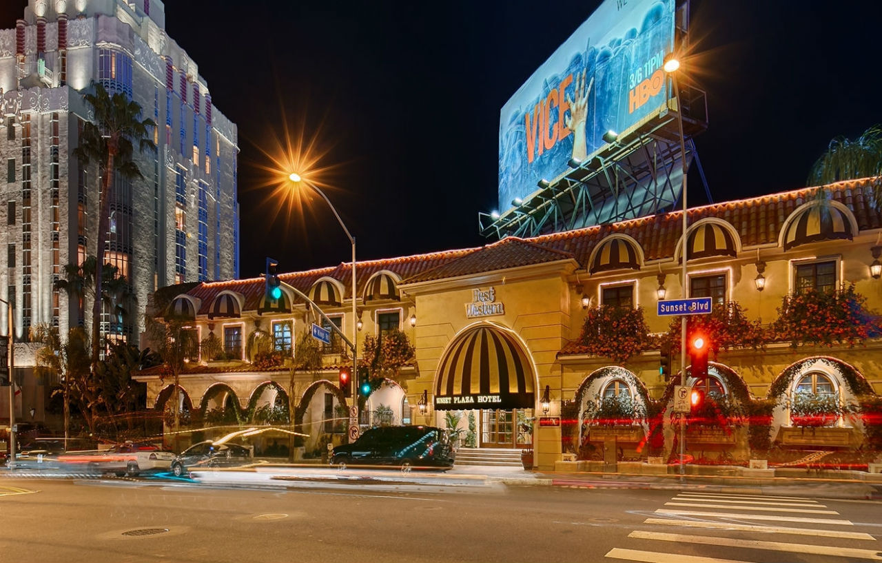 Best Western Plus Sunset Plaza Hotel Los Angeles Exteriör bild